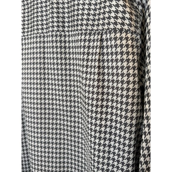 Chico’s No-Iron Coolmax All-Seasons Stretch Shirt Women’s 3 (16) Black White - Picture 9 of 11